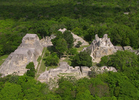 archaeological ruins campeche calakmul